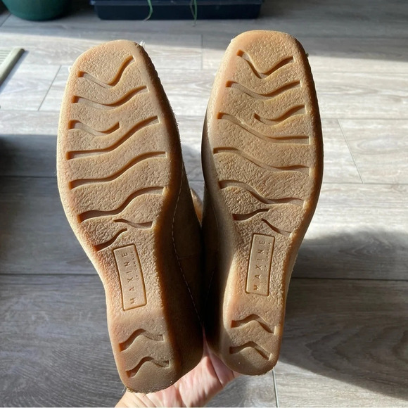 Maxine of Canada Genuine Fur Suede  Leather Square Toe Foldover Boots - Picture 12 of 15